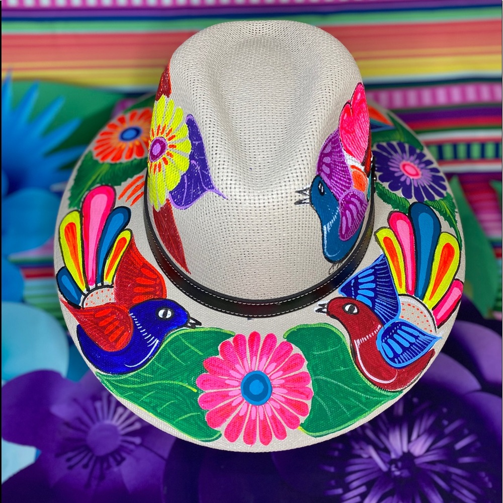 Hand painted hats